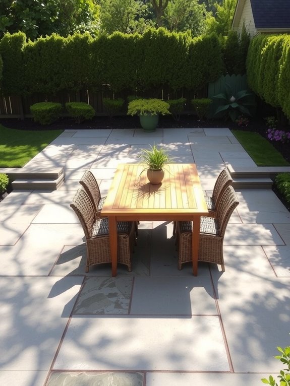 guest count patio sizing guide