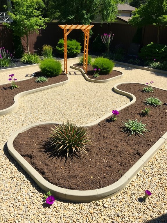 l and u shaped beds require wider spacing