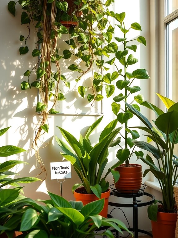 pet safe plant zones for cats