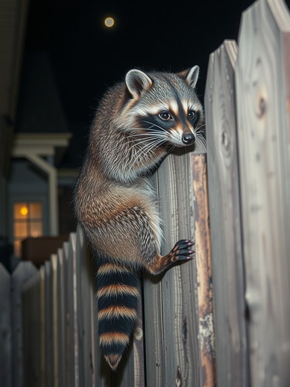 raccoons remember and reroute entrances