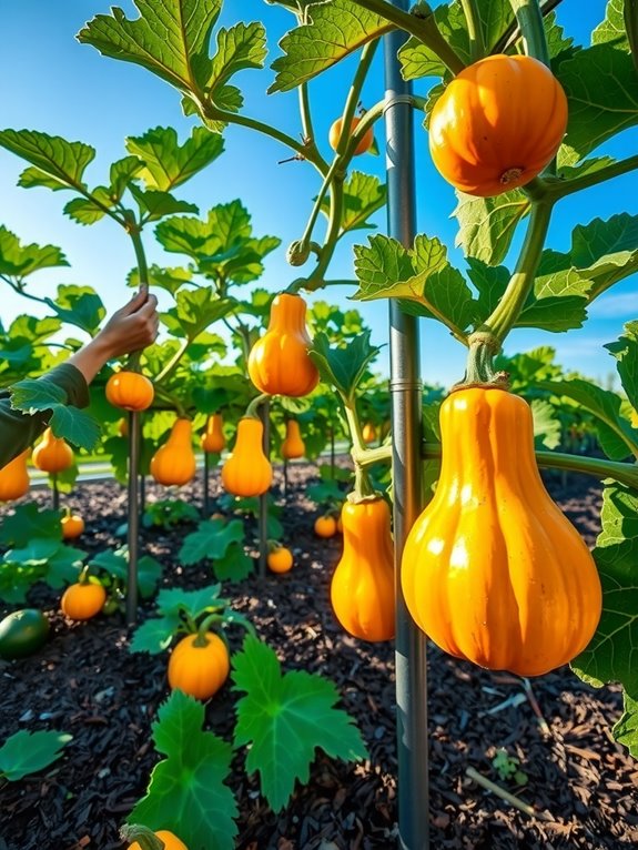 rich soil fuels squash yields