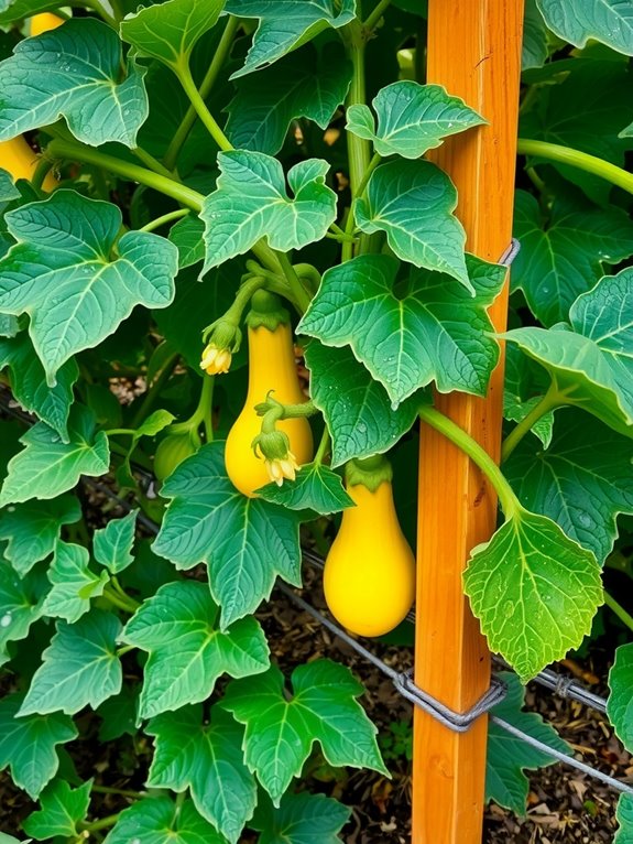 spacing vines preventing powdery mildew