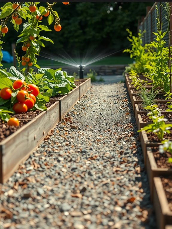 three to four foot bed spacing compromise