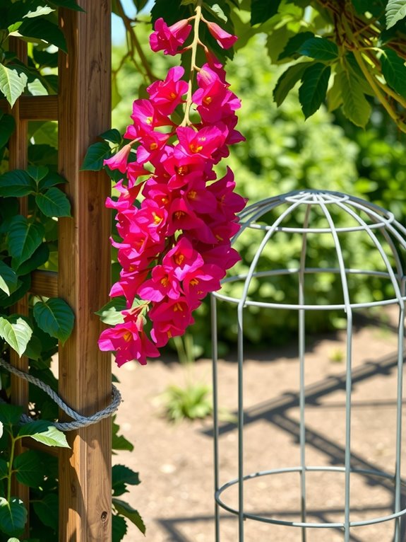 trellis outperforms tomato cage