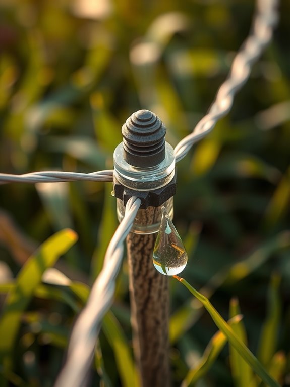 weed rust moisture drain volts