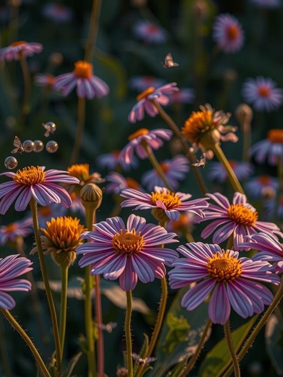 wildflowers support firefly life cycle