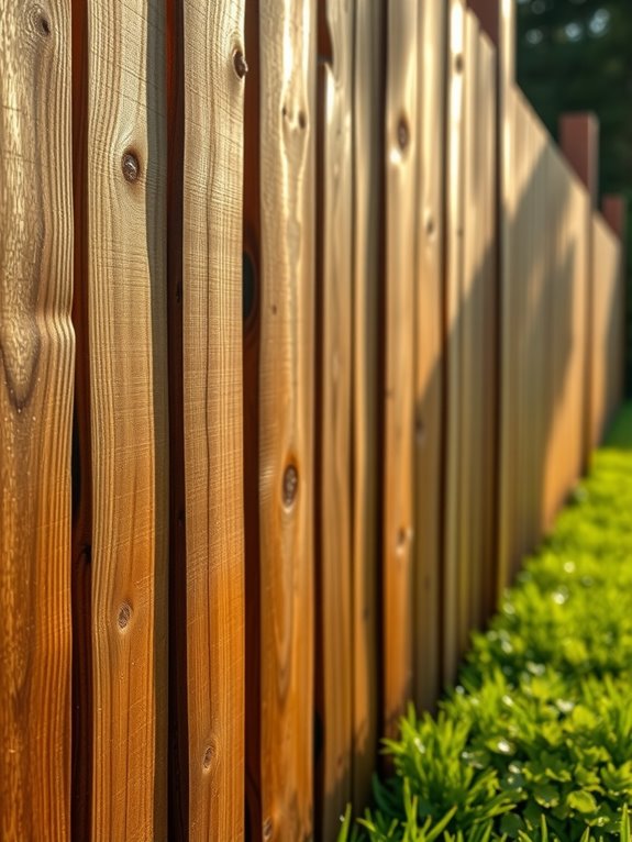 wood fence requires upkeep for privacy value