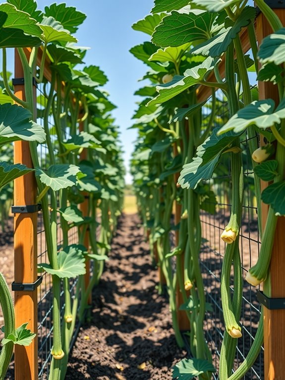 zucchini vertical spacing matters